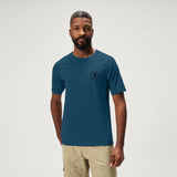 Loop Tech Tee T-Shirt - Barra Blue 