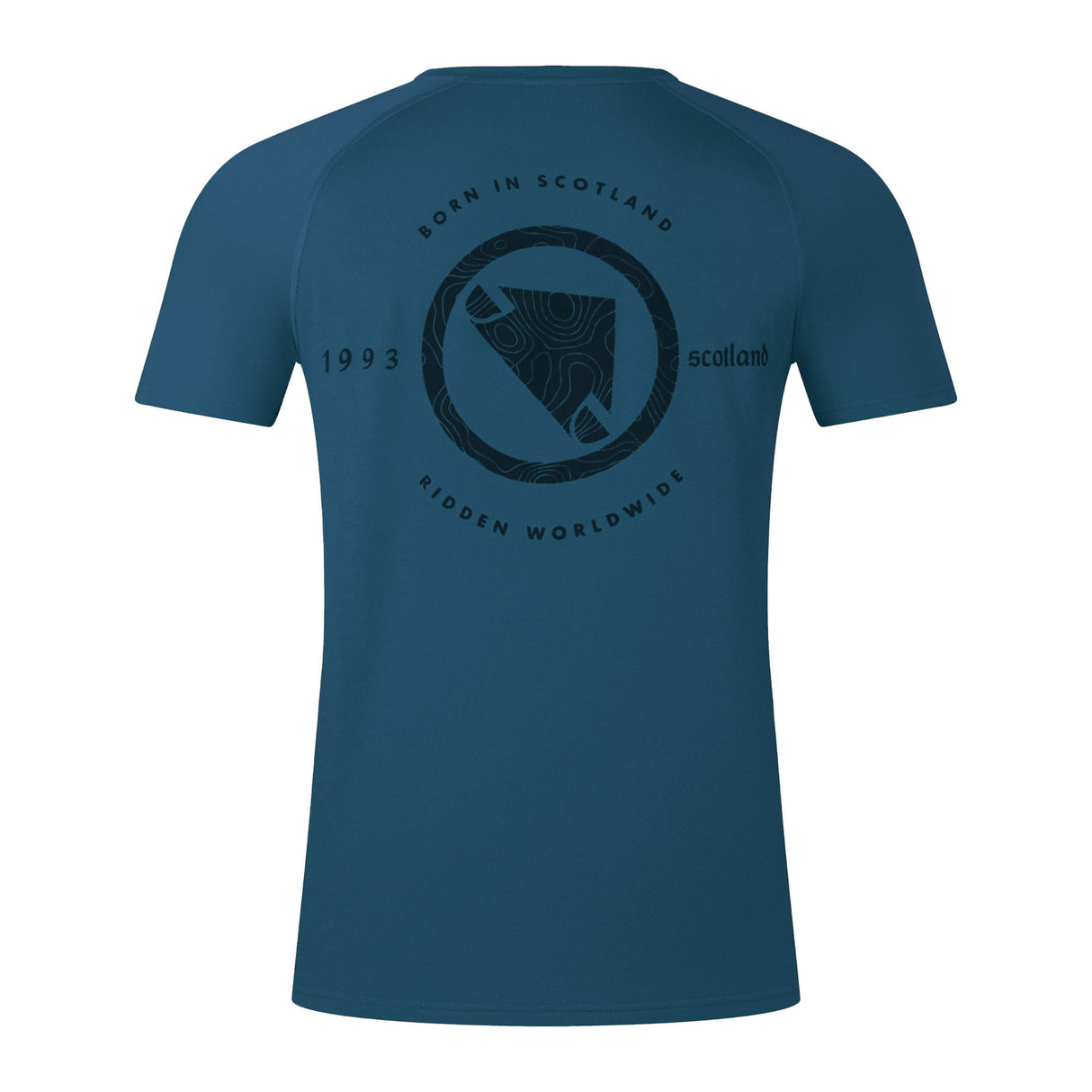 Loop Tech Tee T-Shirt - Barra Blue 