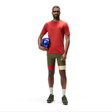 Loop Tech Tee T-Shirt - Brick Red