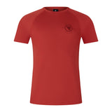 Loop Tech Tee T-Shirt - Brick Red