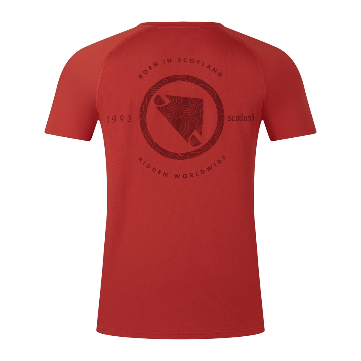 Loop Tech Tee T-Shirt - Brick Red