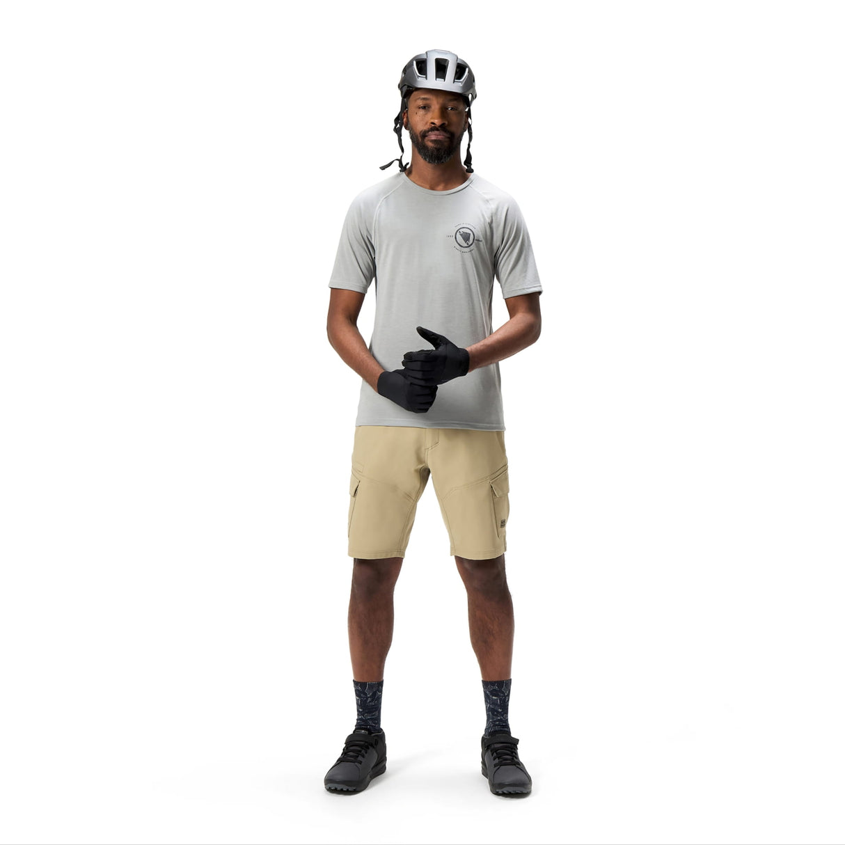 Loop Tech Tee T-Shirt - Dreich Grey