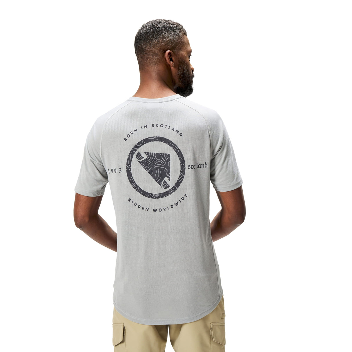Loop Tech Tee T-Shirt - Dreich Grey