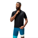 Loop Zipped Jersey - Schwarz
