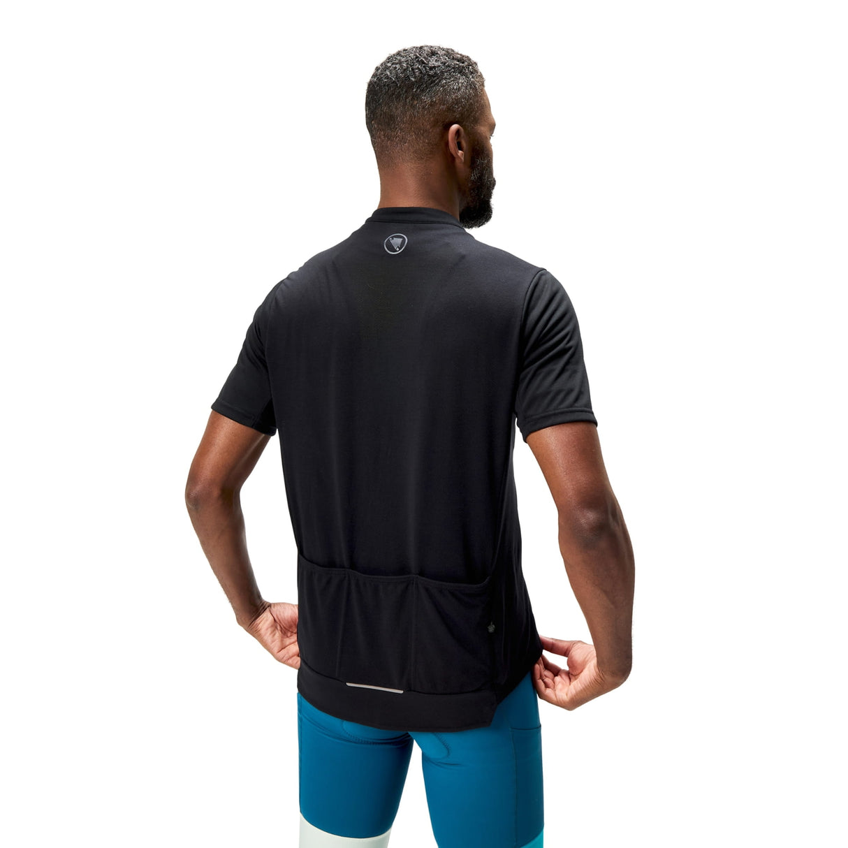 Loop Zipped Jersey - Schwarz
