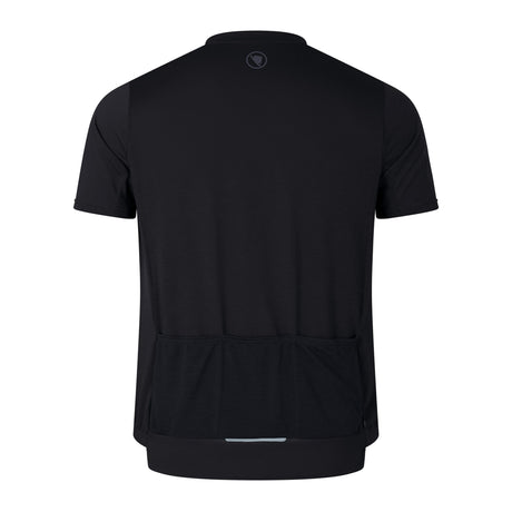 Loop Zipped Jersey - Schwarz