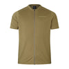 Loop Zipped Jersey - Tweed Green