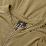 Loop Zipped Jersey - Tweed Green