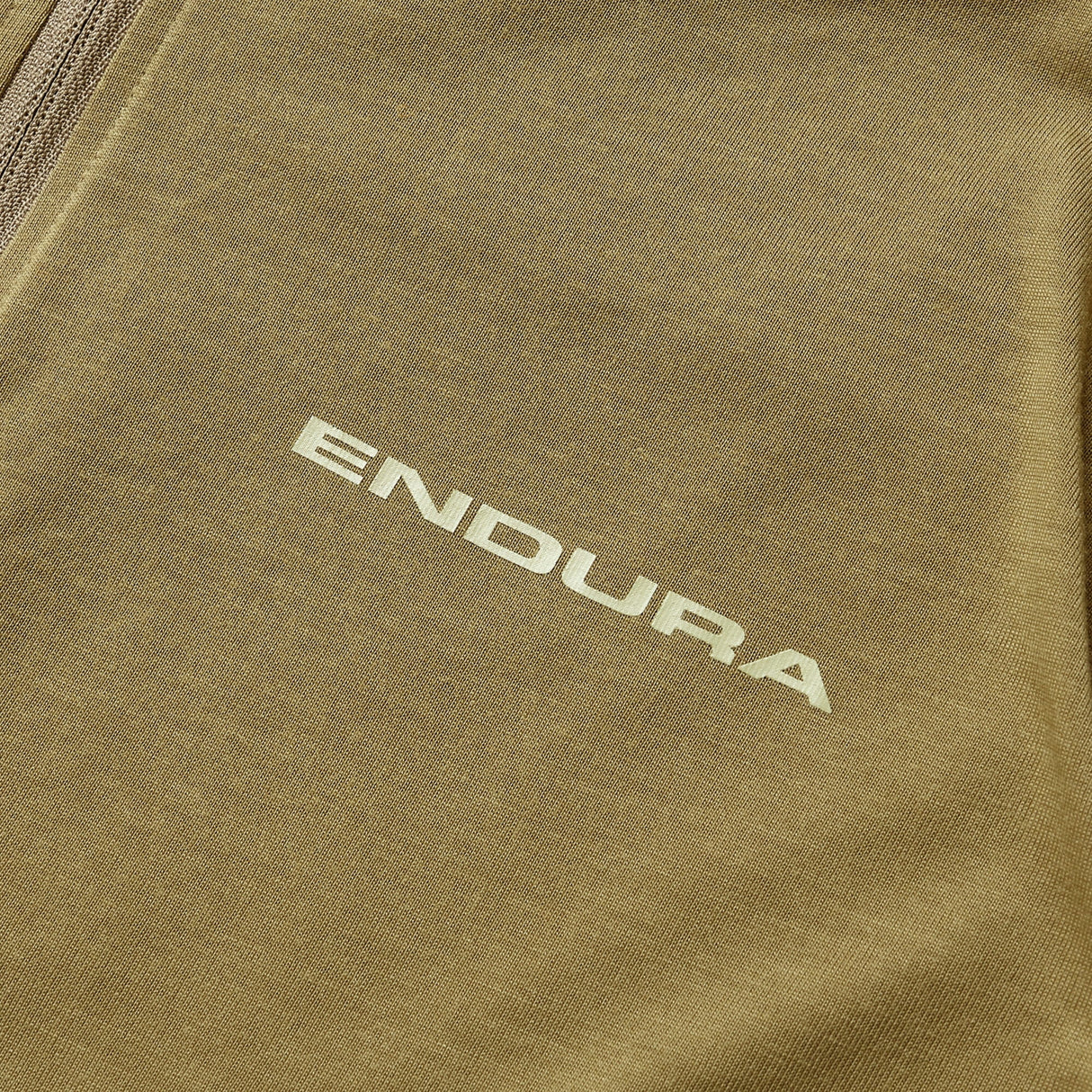 Loop Zipped Jersey - Tweed Green