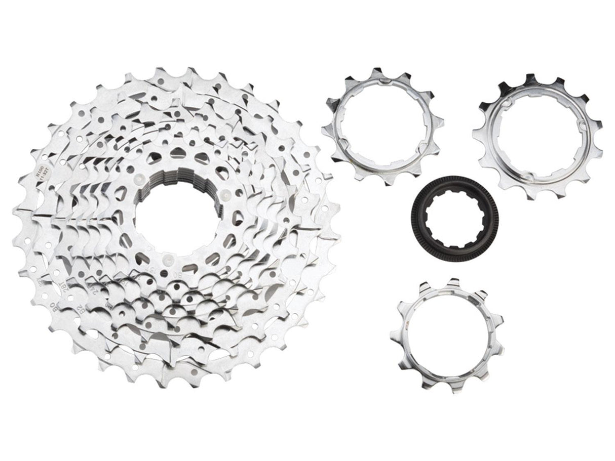 R10 Road Kassette 10sp 11-32T Stahl - chrome