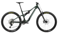 RALLON M10 Forest Green Carbon View (Matt - Gloss) - Blue Stone (Gloss) 