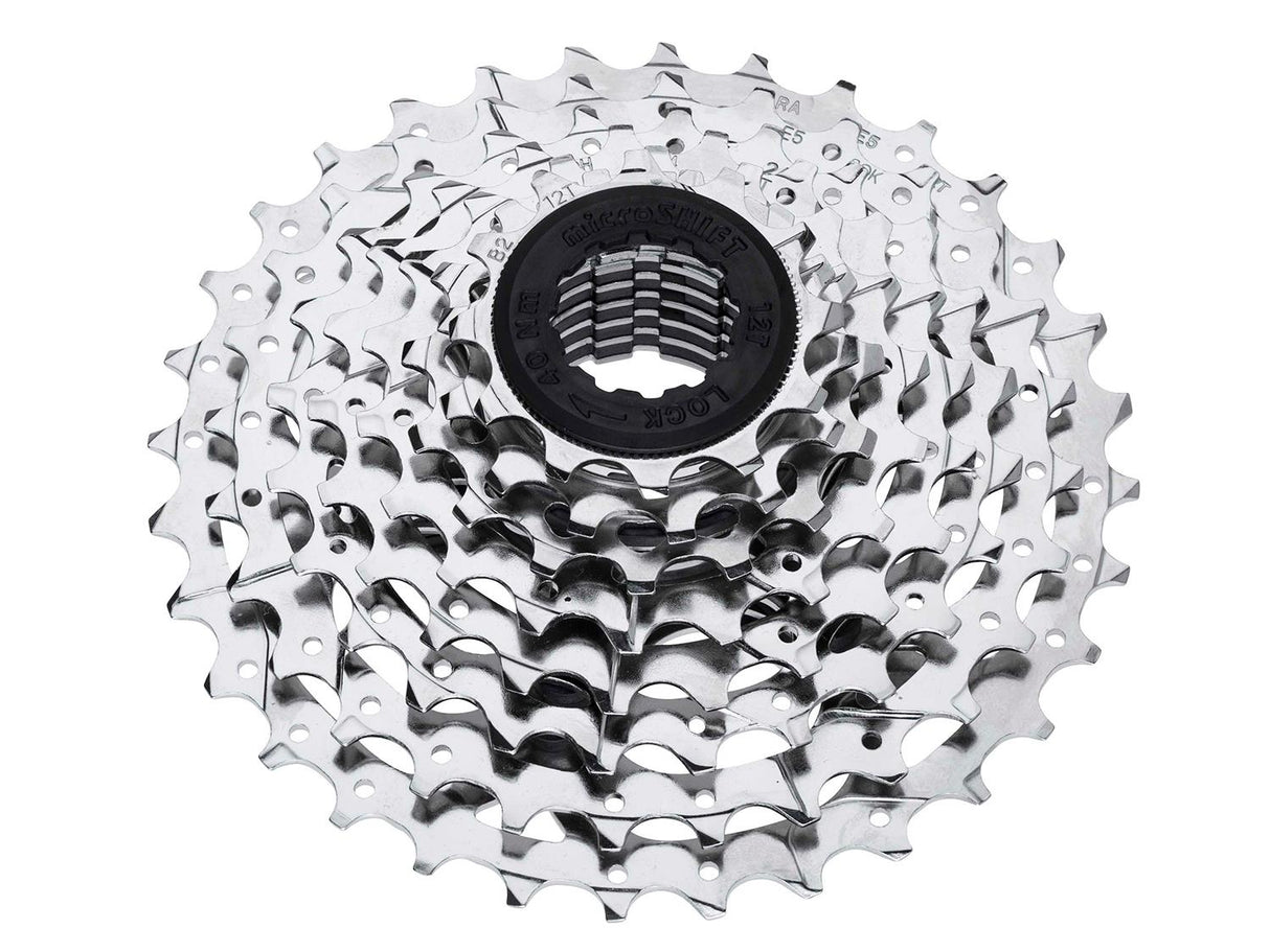 R8 Road Kassette 8sp 11-28T Nickel - chrome