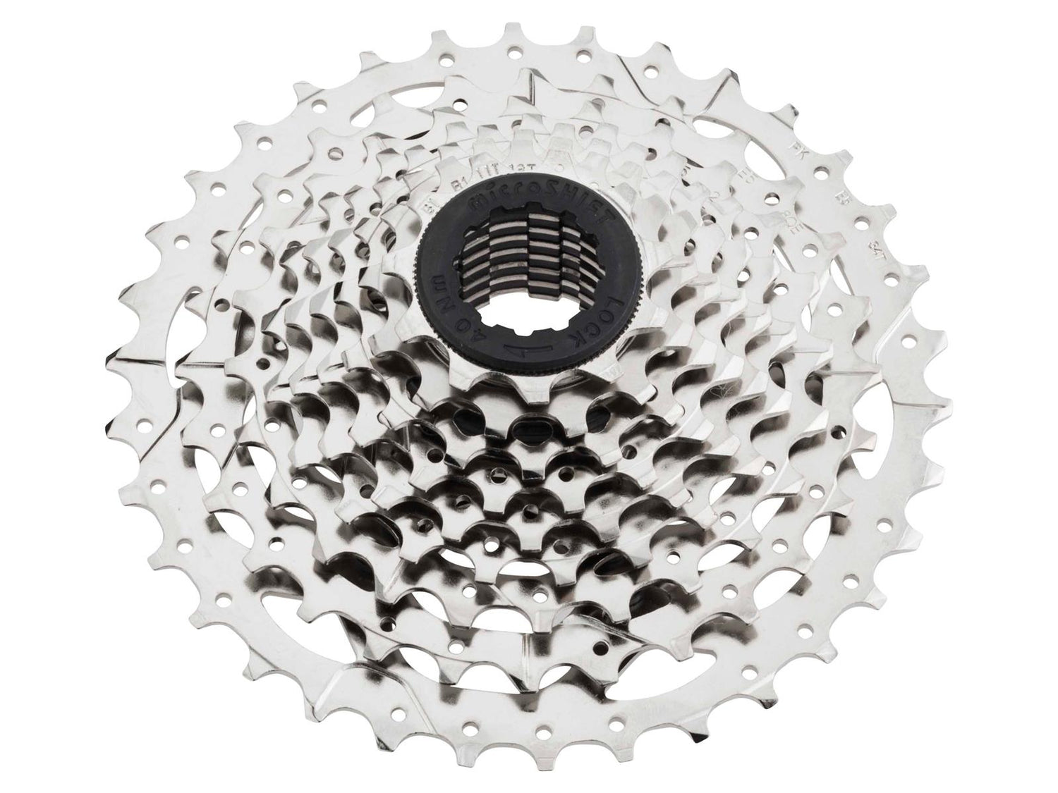 R9 Road Cassette 9sp 11-34T Nickel chrome - Main Image