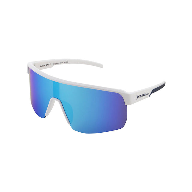 DAKOTA Sonnenbrille - Shiny White/Ice Blue Revo