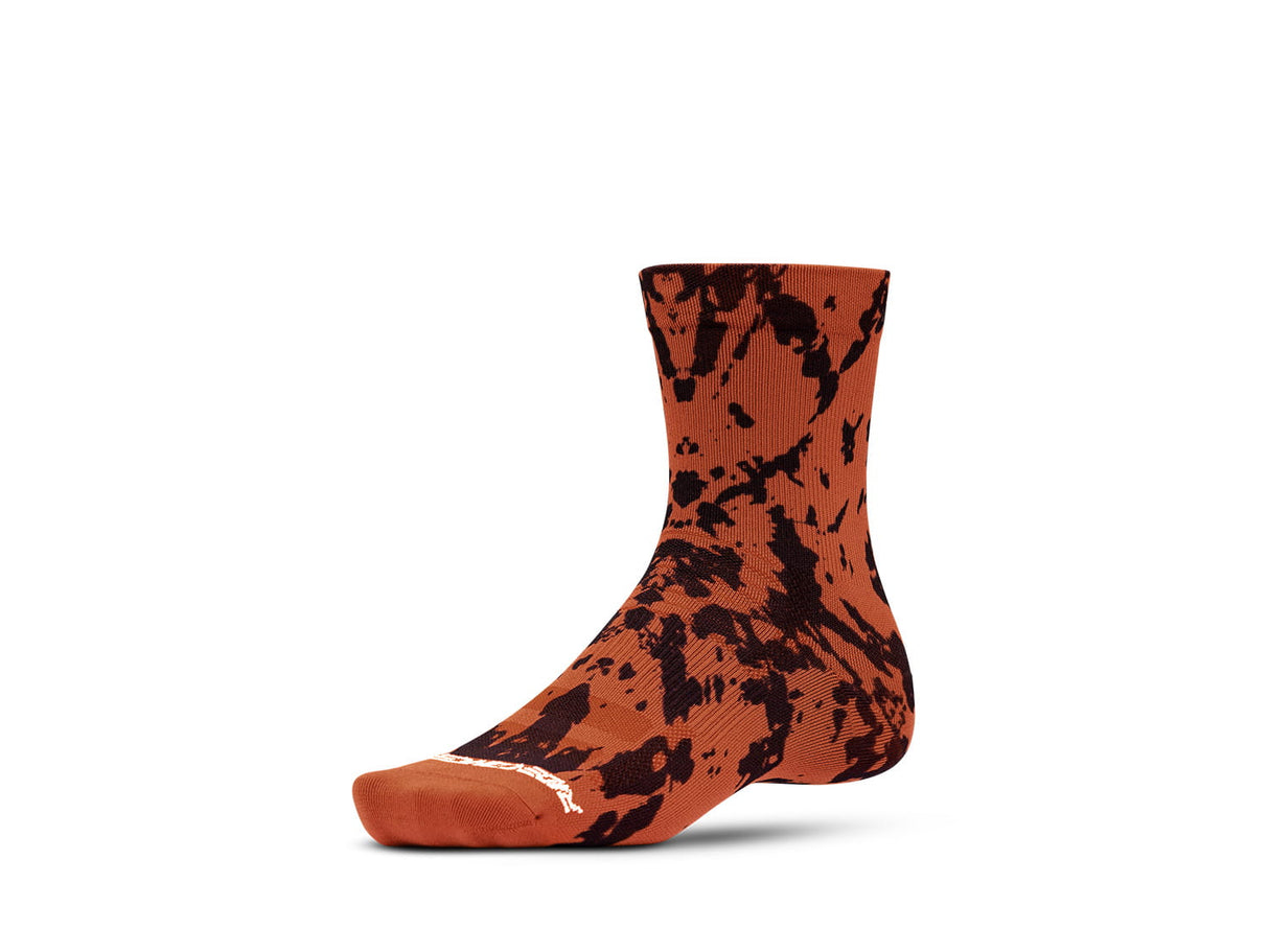 Rorschach Socks - crimson 
