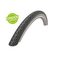 Road Cruiser Drahtreifen - 28x1.60 Zoll - K-Guard - GC - Reflexstreifen - schwarz/coffee