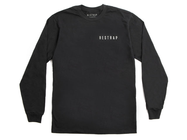 RESTRAP Long Sleeve T-Shirt - black