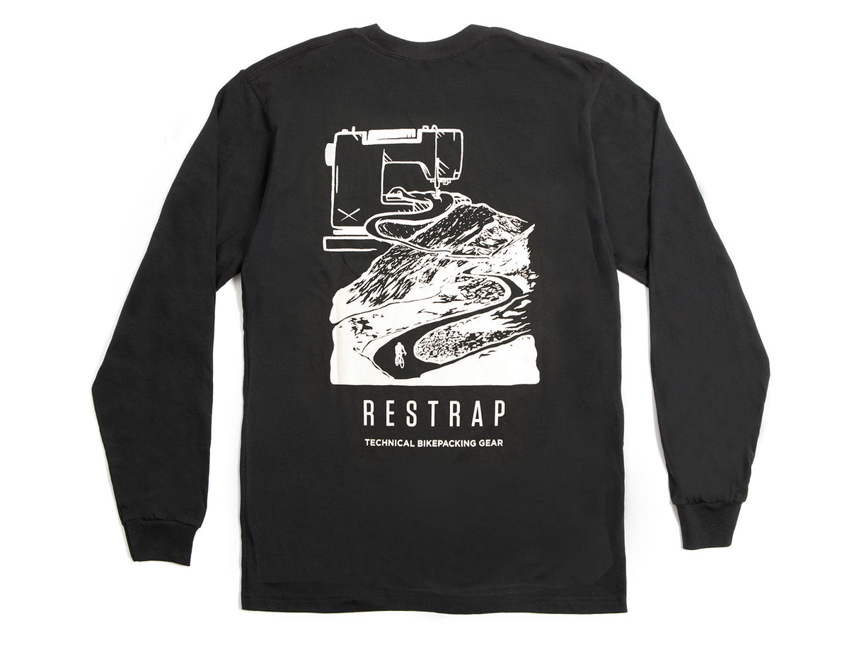 RESTRAP Long Sleeve T-Shirt - black