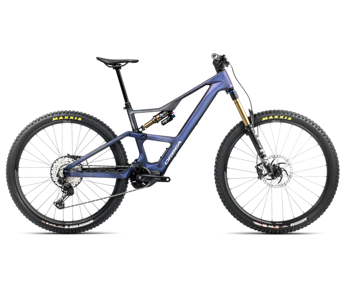 RISE LT M10 420W - Tanzanite Carbon View - Carbon Raw (Matt)
