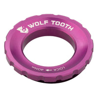 Centerlock Lockring, External Spline - ultraviolet purple