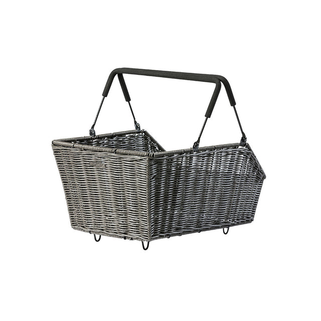 Cento Fahrradkorb Rattanlook mit MIK System - Braun
