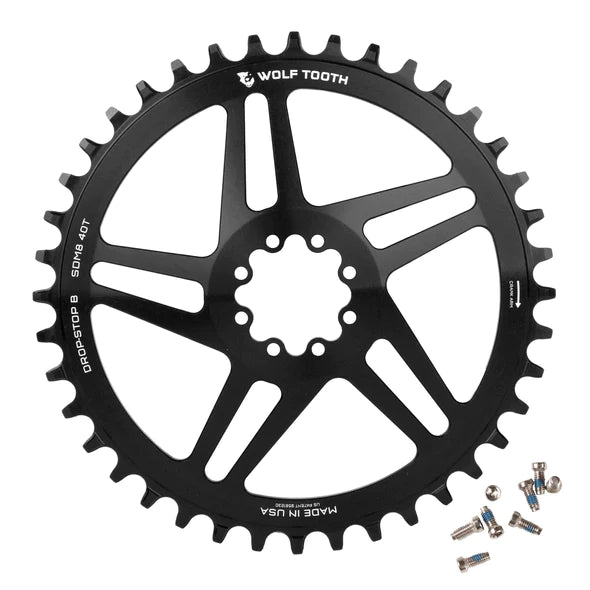 Sram Direct Mount Kettenblatt, Standard 45mm/Offset 6mm Drop Stop B - black