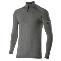 T-shirt fonctionnel à manches longues TS13 Merino - gris v2