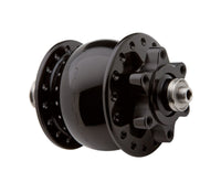 Hub dynamo-SON 28 Disc 6 Hole - Black anodized 