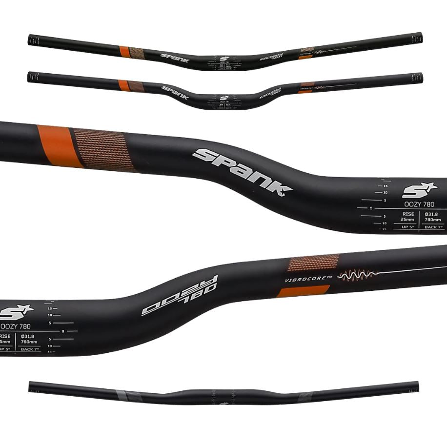 Spank Oozy LTD 780 VIBRO CORE, All Mountain, 780mm, 31.8mm - black/grey
