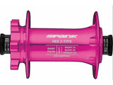 Spank HEX J-Type Boost F15/20 Hub, 32H front hub - pink
