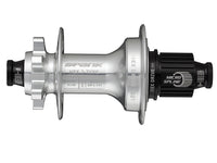 Spank HEX J-Type Boost R148 Microspline, 102T, 32H rear hub - Raw Silver
