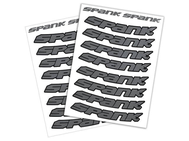 Spank Rim Stickies, Rim Decal Kits - grey