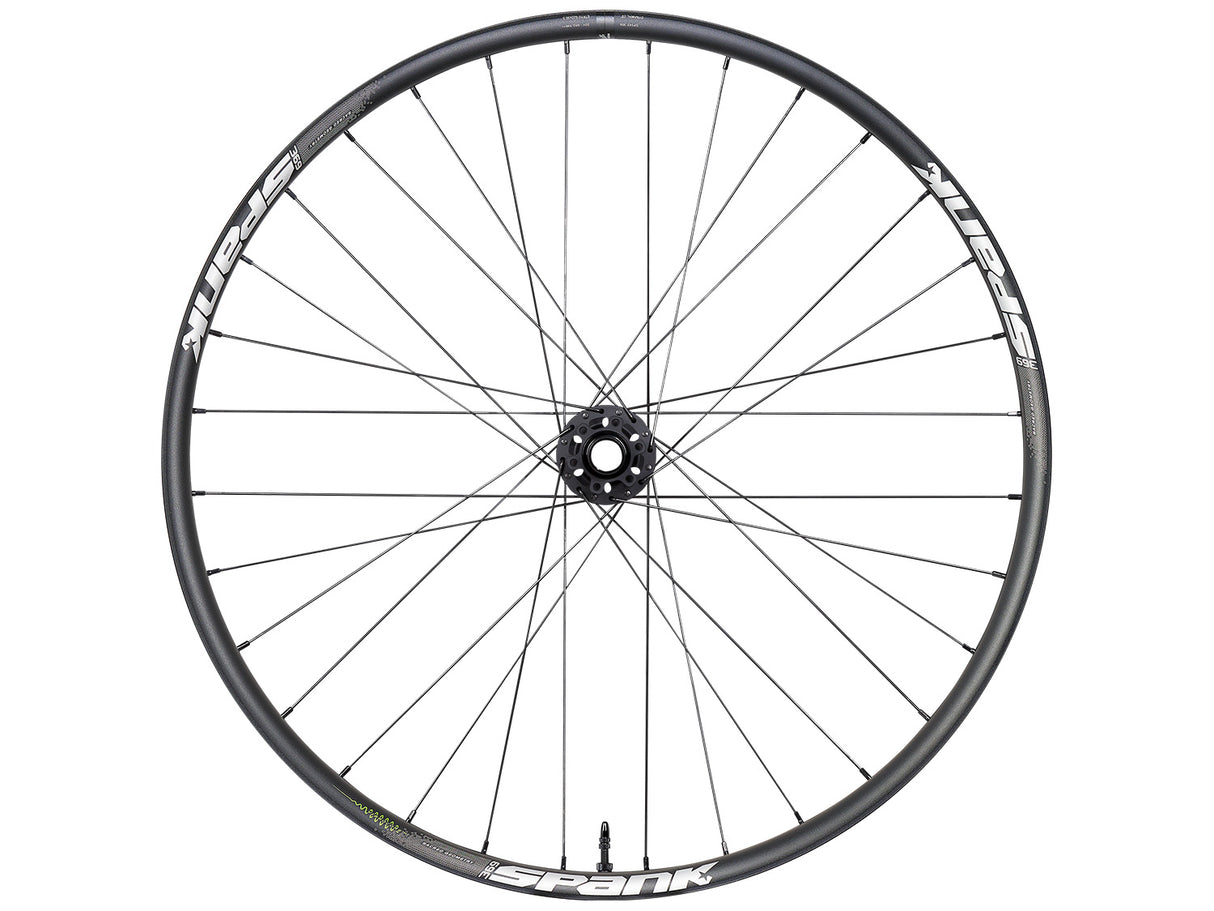 Spank 369 Vibrocore Boost Front Wheel, 32H, 29" - black