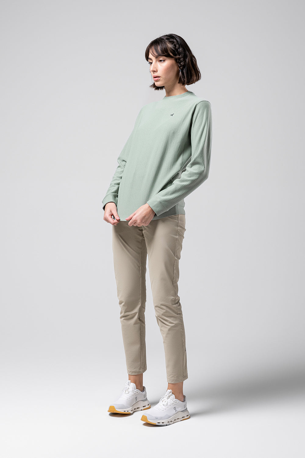 Sweatshirt Polartec Airpeak - Iceberg Green