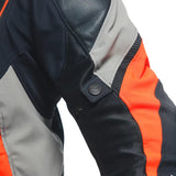 SUPER RIDER 2 Absoluteshell™ Jacke - Black/Dark-Gull-Gray/Fluo-Red