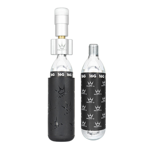 Holeshot CO2 Tyre Inflator - Road & Gravel (16 g) - Silver