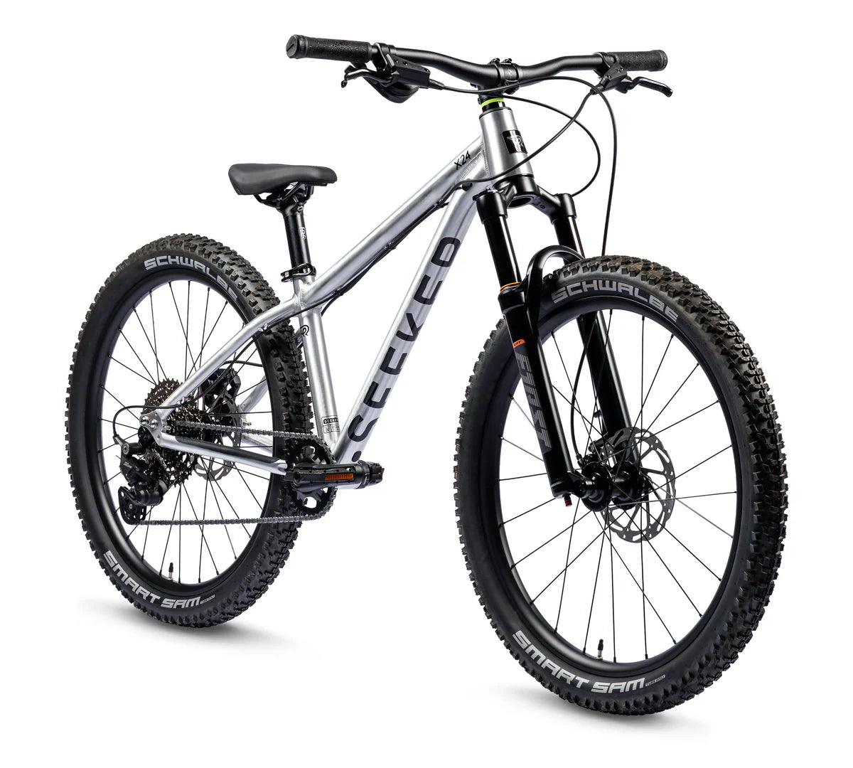 Seeker X24 - Gebürstetes Aluminium