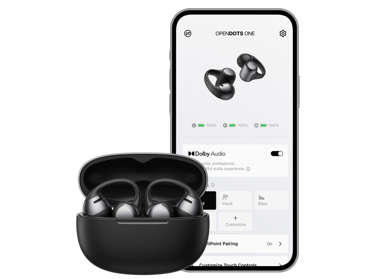 Open Dots One - black