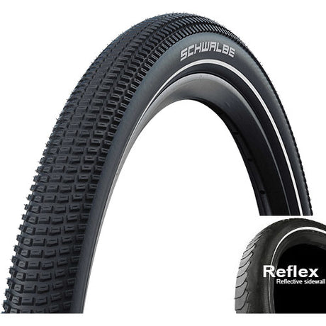 Billy Bonkers, Performance Line, Folding Tire 50-559 - black/reflective 
