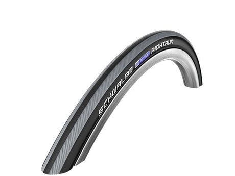 Rightrun K-Guard Rollstuhl, Drahtreifen 25-451 - schwarz/graue Streifen