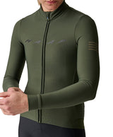 Women's Evade Thermal LS Jersey 2.0 - bronze green