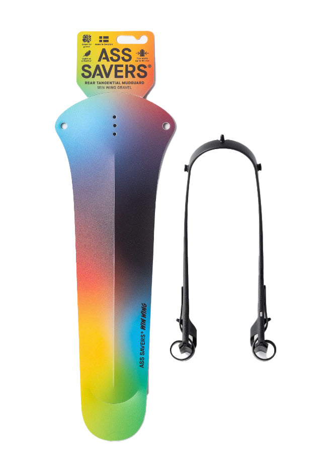 Parafango Posteriore Per Bici Ass Savers – Ala Win Savers Con Scanalatura Dorata