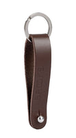 Leather hub shiner - brown
