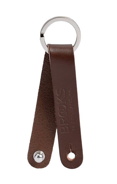 Leather hub shiner - brown