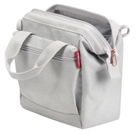 KLICKfix Bolsa de manillar Roomy 4 L - twist sky rose 
