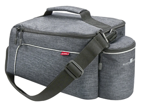 KLICKfix Gepäckträgertasche Rackpack Light 8L, UniKlip 2 - grau