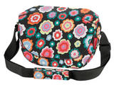 KLICKfix Schultertasche Fun Bag 4L - happy flowers