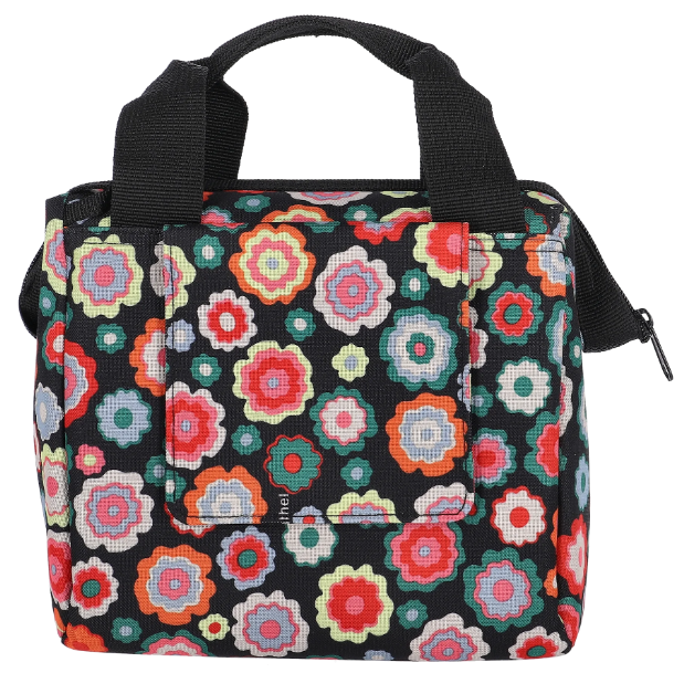 KLICKfix Lenkertasche Roomy 4L - happy flowers