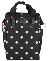 KLICKfix Gepäckträgertasche Roomy GT 12L - mixed dots