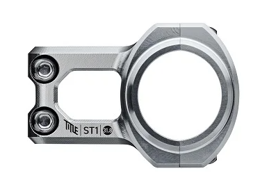 Titolo MTB ST1 Attacco Manubrio In Alluminio Cromato - 31.8mm X 1-1/8" - Per Mountain Bike - Foto 3